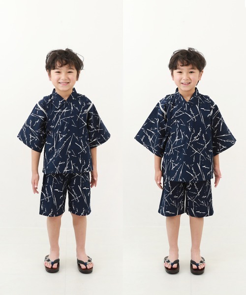 devirock（デビロック）の「選べる クラシカル甚平（浴衣・キッズ・その他6/その他5/その他3/その他2/その他1/その他4・140cm/130cm/90cm/120cm/110cm/100cm/160cm/150cm）」の10枚目の写真