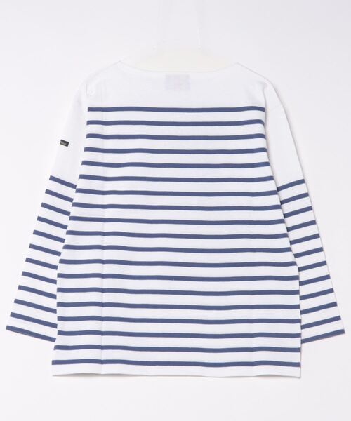 Le Minor(ルミノア)の「JEANNEパネルボーダービッグTシャツ《Le Minor》(Tシャツ/カットソー・レディース・ブルー/レッド・9号)」の3枚目の写真