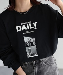 Riberry | DAILYフォトプリントロンT(Tシャツ/カットソー)