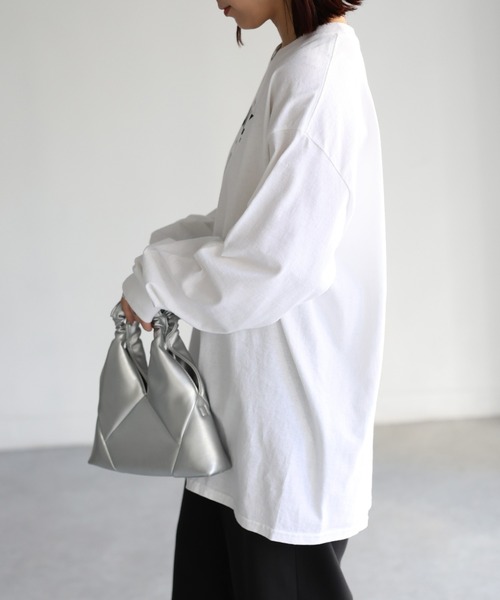 Riberry(リベリー)の「DAILYフォトプリントロンT(Tシャツ/カットソー・レディース・ブラック/ホワイト・LARGE)」の19枚目の写真