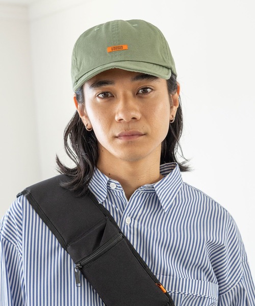 THE ROW コットン＆カシミヤ混 キャップ【関税なし】 セール】ウォッシュ加工刺繍キャップ（キャップ）｜niko and