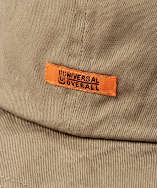 UNIVERSAL OVERALL（ユニバーサルオーバーオール）の「【UNIVERSAL OVERALL】別注コットンツイルブリムキャップ（キャップ・メンズ・ブラック/グリーン/ブルー/ベージュ・FREE）」の12枚目の写真