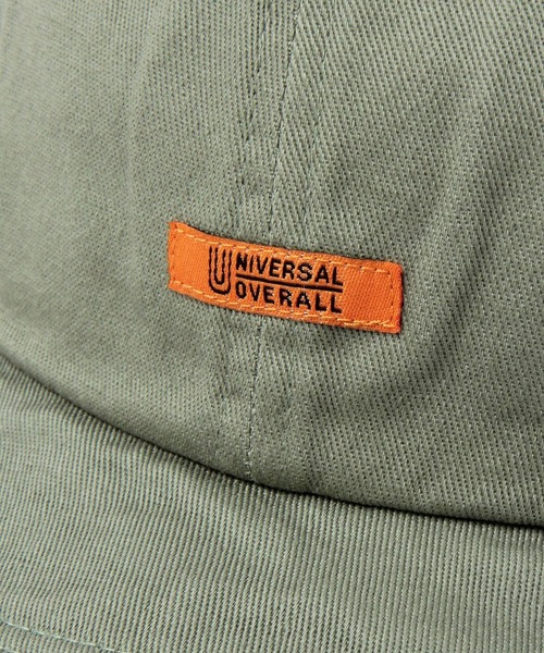 UNIVERSAL OVERALL（ユニバーサルオーバーオール）の「【UNIVERSAL OVERALL】別注コットンツイルブリムキャップ（キャップ・メンズ・ブラック/グリーン/ブルー/ベージュ・FREE）」の11枚目の写真