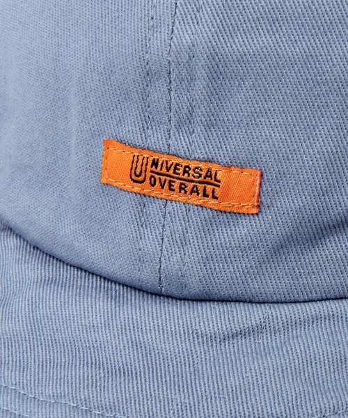 UNIVERSAL OVERALL（ユニバーサルオーバーオール）の「【UNIVERSAL OVERALL】別注コットンツイルブリムキャップ（キャップ・メンズ・ブラック/グリーン/ブルー/ベージュ・FREE）」の10枚目の写真