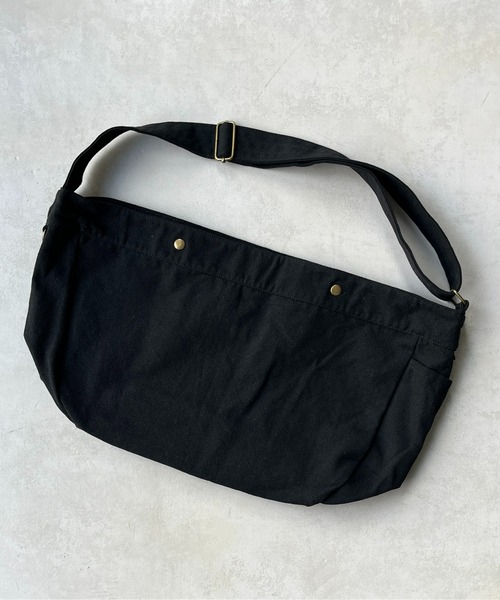 CPCM（シーピーシーエム）の「キャンバスビッグショルダー（ショルダーバッグ・メンズ・アイボリー/ブラック・FREE）」の16枚目の写真