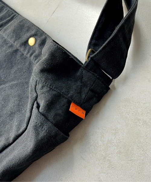 CPCM（シーピーシーエム）の「キャンバスビッグショルダー（ショルダーバッグ・メンズ・アイボリー/ブラック・FREE）」の17枚目の写真