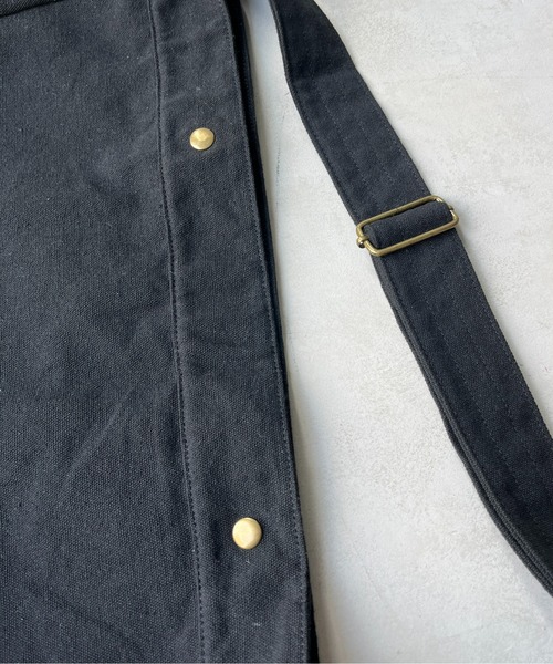 CPCM（シーピーシーエム）の「キャンバスビッグショルダー（ショルダーバッグ・メンズ・アイボリー/ブラック・FREE）」の18枚目の写真