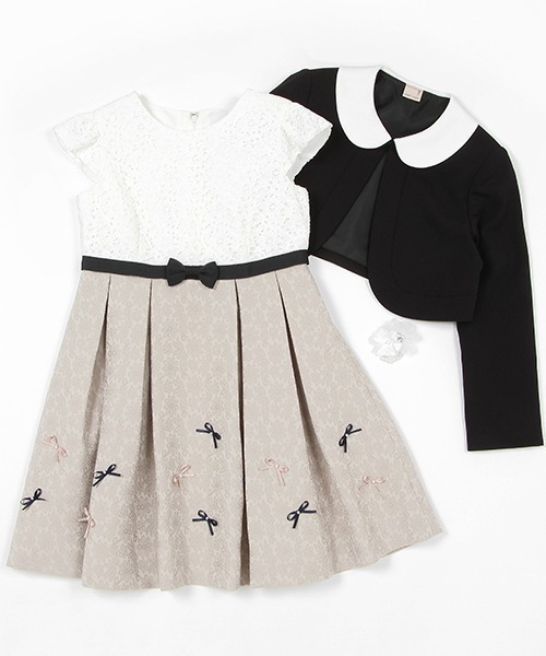 petit main（プティマイン）の「フォーマル3点セット（スーツセット・キッズ・ベージュ・110cm/120cm/130cm）」の6枚目の写真