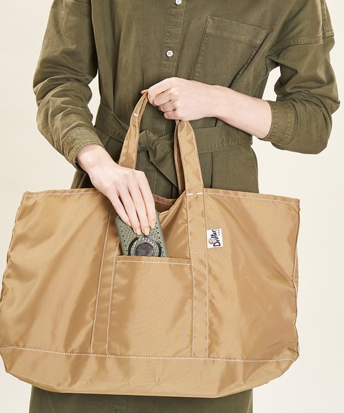 Drifter（ドリフター）の「BUCKEYE TOTE／バックアイトート（トートバッグ・メンズ・グリーン系その他2/レオパード/パープル系その他/ベージュ系その他/イエロー×グレー/ピンク系その他/ブラック×ブラック/グリーン系カモフラージュ/ブラウン/タン/ブラック×グリーン/ベージュ系・FREE）」の15枚目の写真