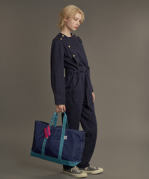 Drifter（ドリフター）の「BUCKEYE TOTE／バックアイトート（トートバッグ・メンズ・グリーン系その他2/レオパード/パープル系その他/ベージュ系その他/イエロー×グレー/ピンク系その他/ブラック×ブラック/グリーン系カモフラージュ/ブラウン/タン/ブラック×グリーン/ベージュ系・FREE）」の19枚目の写真