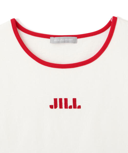 JILL by JILL STUART（ジルバイジルスチュアート）の「◇オーガニックコットン　バイカラーシシュウロゴコンパクトＴシャ（Tシャツ/カットソー・レディース・ホワイト/ホワイト系その他・FREE）」の20枚目の写真