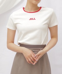 ◇オーガニックコットン　バイカラーシシュウロゴコンパクトＴシャ