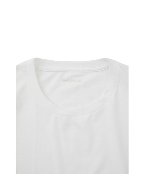 ENCIRCLE(エンサークル)の「【ENCIRCLE/エンサークル】Everyday T/エブリデイティー(Tシャツ)(Tシャツ/カットソー・レディース・ホワイト/杢グレー/ブラック・FREE)」の5枚目の写真