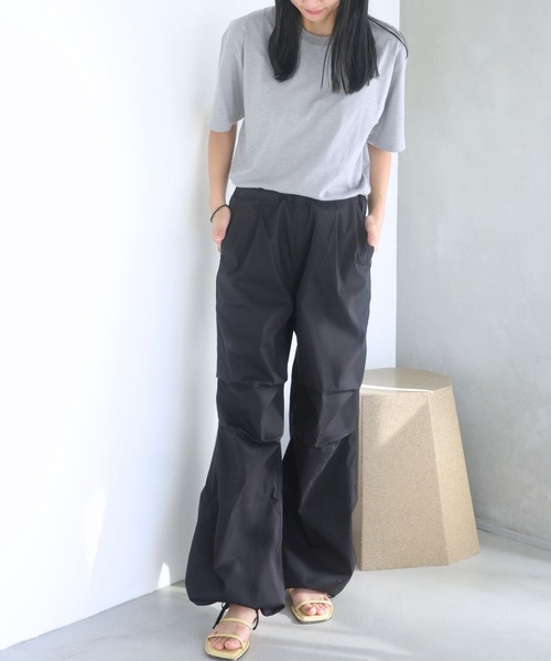 ENCIRCLE(エンサークル)の「【ENCIRCLE/エンサークル】Everyday T/エブリデイティー(Tシャツ)(Tシャツ/カットソー・レディース・ホワイト/杢グレー/ブラック・FREE)」の14枚目の写真