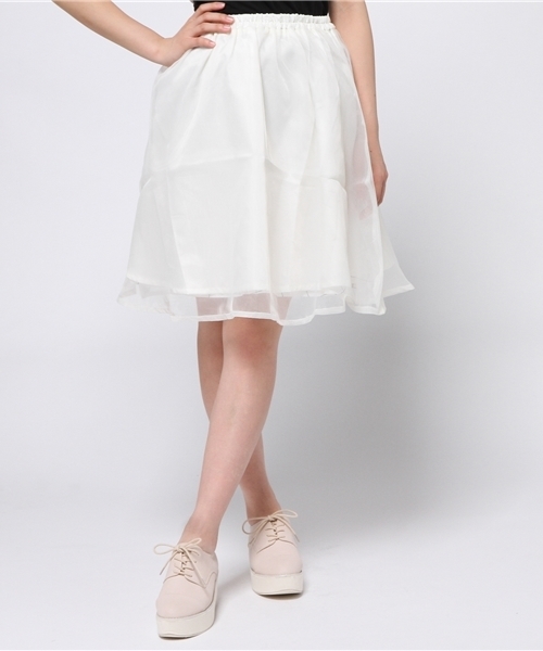 WEGO(ウィゴー)の「WEGO/リバーシブルチェックスカート(スカート・レディース・グレー/ブラック/オフホワイト・FREE)」の10枚目の写真