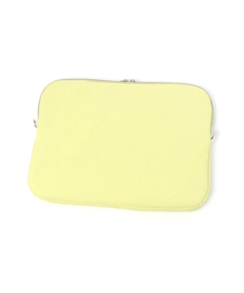 LAKOLE(ラコレ)の「エンボスPCケース / 111762(PC・タブレットケース・レディース・ライトブルー/イエロー・FREE)」の6枚目の写真