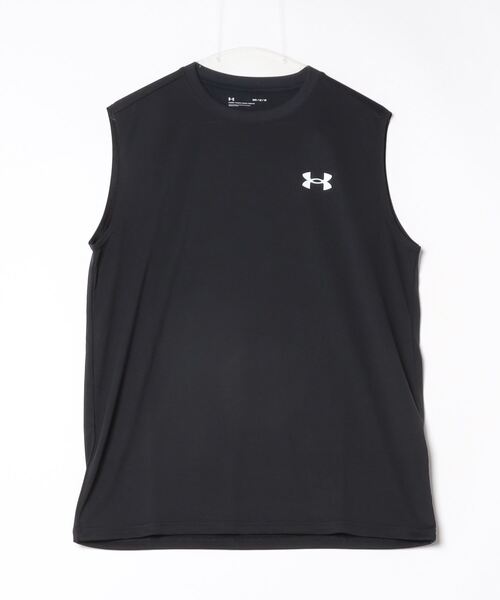 UNDER ARMOUR（アンダーアーマー）の「アンダーアーマー  UAテック スリーブレス シャツ（タンクトップ・メンズ・ブラック/ネイビー/ホワイト・S/M/3L/L/LL）」の2枚目の写真