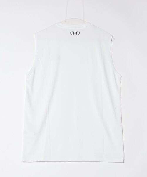 UNDER ARMOUR（アンダーアーマー）の「アンダーアーマー  UAテック スリーブレス シャツ（タンクトップ・メンズ・ブラック/ネイビー/ホワイト・S/M/3L/L/LL）」の4枚目の写真