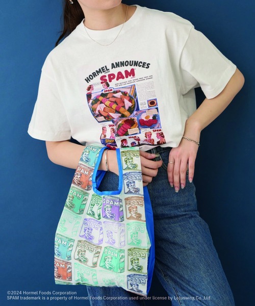 BIRTHDAY BAR(バースデイバー)の「【SPAM(R)BRAND スパム】プリントTシャツ(Tシャツ/カットソー・レディース・その他1/その他2・フリー)」の1枚目の写真