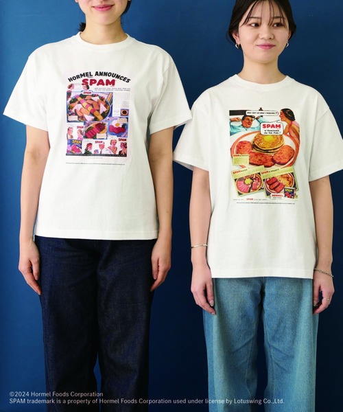 BIRTHDAY BAR(バースデイバー)の「【SPAM(R)BRAND スパム】プリントTシャツ(Tシャツ/カットソー・レディース・その他1/その他2・フリー)」の4枚目の写真