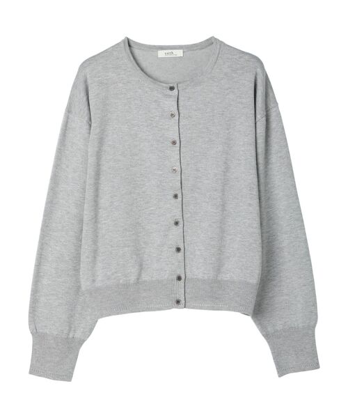 earth music&ecology（アースミュージックアンドエコロジー）の「UVカット加工　ベーシックカーディガン（カーディガン/ボレロ・レディース・オフホワイト/ブルー/ブラック/ライトピンク/ライトグレー/ネイビー・FREE）」の11枚目の写真