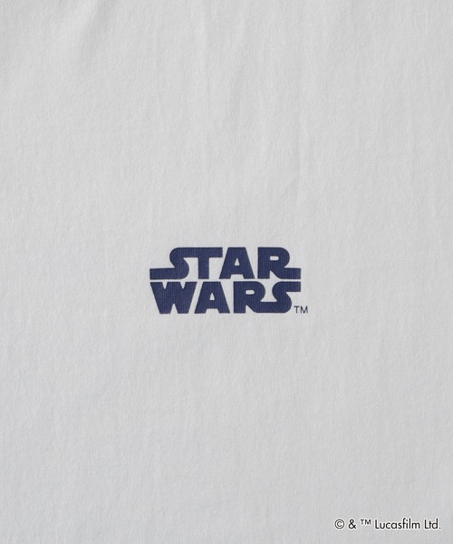 STAR WARS(スターウォーズ)の「STAR WARS/スターウォーズ 別注 ヴィンテージライクプリント オーバーサイズ半袖Tシャツ(Tシャツ/カットソー・メンズ・ブラック系1/ブラック系2/ホワイト系2/ホワイト系1/ホワイト系3/ブラック系3・M/L)」の14枚目の写真