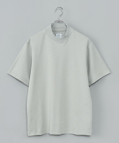 coen(コーエン)の「【RONEL】PLATINGジャケットネックTシャツ(Tシャツ/カットソー・メンズ・ブラック/ホワイト/ライトグレー/ネイビー・S/M/L/XL)」の1枚目の写真