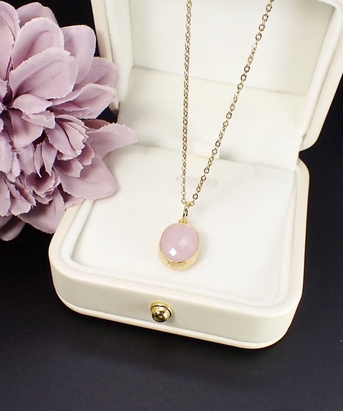装飾的なチャーム付きネックレスとベルトセット Melody Accessory ネックレス 日本製 K18GP コインペンダント