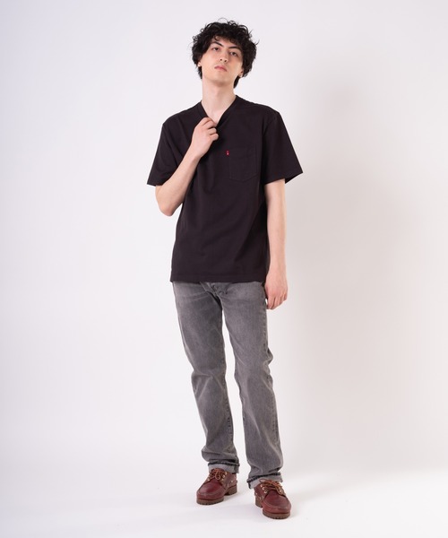 【関税込み】Solid Homme ブラック ポケットTシャツ Solid Homme t-shirts for Men | SSENSE