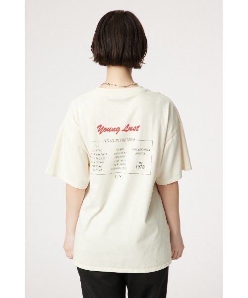 RODEO CROWNS WIDE BOWL(ロデオクラウンズワイドボウル)の「3B TOUR Tシャツ(Tシャツ/カットソー・レディース・チャコールグレー/ダークグリーン/アイボリー・FREE)」の19枚目の写真