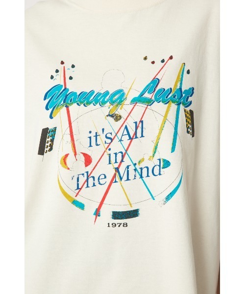 RODEO CROWNS WIDE BOWL(ロデオクラウンズワイドボウル)の「3B TOUR Tシャツ(Tシャツ/カットソー・レディース・チャコールグレー/ダークグリーン/アイボリー・FREE)」の4枚目の写真