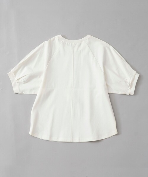 coen(コーエン)の「【RONEL】クリアスムースラグランスリーブカットソー(Tシャツ/カットソー・レディース・オフホワイト/ライトグレー/ライトブルー/ブラック・S/M)」の7枚目の写真