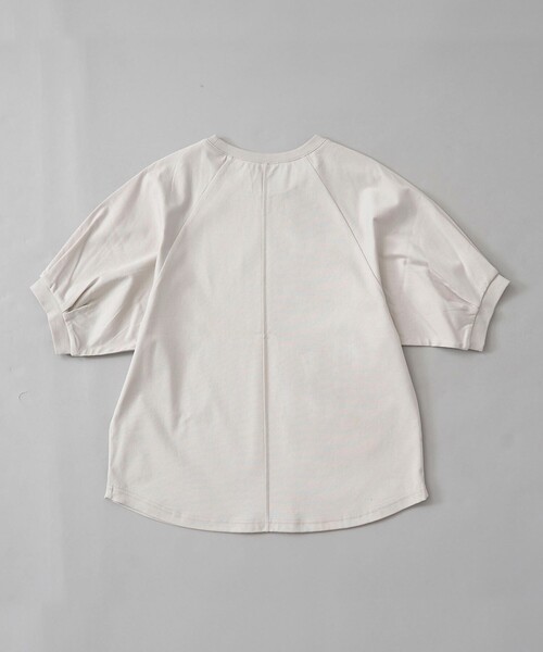coen(コーエン)の「【RONEL】クリアスムースラグランスリーブカットソー(Tシャツ/カットソー・レディース・オフホワイト/ライトグレー/ライトブルー/ブラック・S/M)」の14枚目の写真