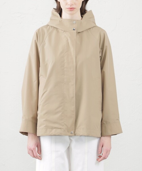 MACKINTOSH PHILOSOPHY（ﾏｯｷﾝﾄｯｼｭ ﾌｨﾛｿﾌｨｰ）の「【WEB&一部店舗限定】コットンレインクロスブルゾン（ブルゾン・レディース・ホワイト系その他/ベージュ/ダークネイビー・36/38）」の7枚目の写真