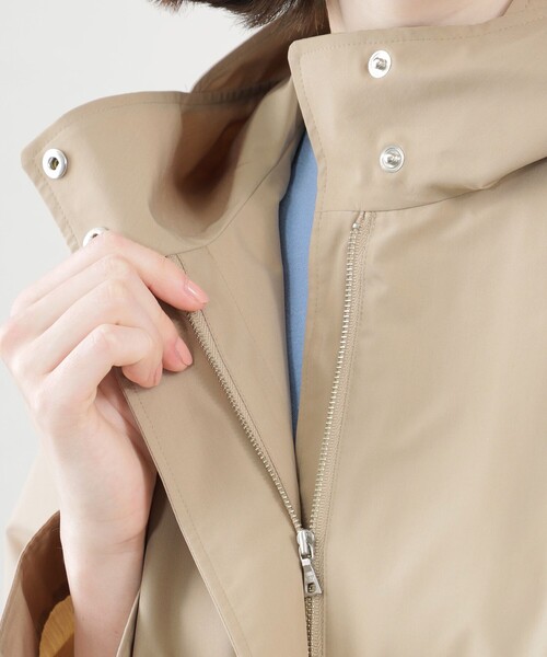 MACKINTOSH PHILOSOPHY（ﾏｯｷﾝﾄｯｼｭ ﾌｨﾛｿﾌｨｰ）の「【WEB&一部店舗限定】コットンレインクロスブルゾン（ブルゾン・レディース・ホワイト系その他/ベージュ/ダークネイビー・36/38）」の10枚目の写真