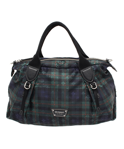 russet for traveller(ラシット フォー トラベラー)の「ミニボストンバッグ【Boston】(ボストンバッグ・レディース・カモフラージュ/チェック/イエロー系その他・FREE)」の3枚目の写真