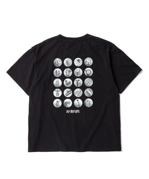 narifuri(ナリフリ)の「バイシクルツールフォトTシャツ(Tシャツ/カットソー・メンズ・ブラック/グレイッシュブルー/セージグリーン/ホワイト・MEDIUM/LARGE/SMALL/X-LARGE)」の3枚目の写真