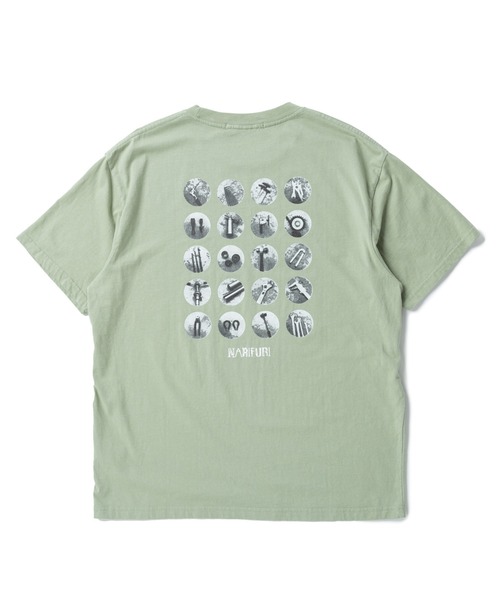 narifuri(ナリフリ)の「バイシクルツールフォトTシャツ(Tシャツ/カットソー・メンズ・ブラック/グレイッシュブルー/セージグリーン/ホワイト・MEDIUM/LARGE/SMALL/X-LARGE)」の9枚目の写真