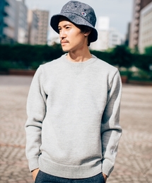 SHIPS | Champion(チャンピオン)×SHIPS AUTHENTIC: 別注 ミドルゲージ クルーネック/ニット■(ニット/セーター)