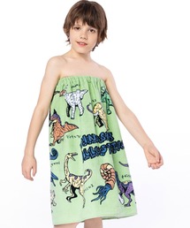 DAY CLOSET | 【60×120cm】キッズ ふんわりポップデザインプールラップタオル(スイムグッズ)