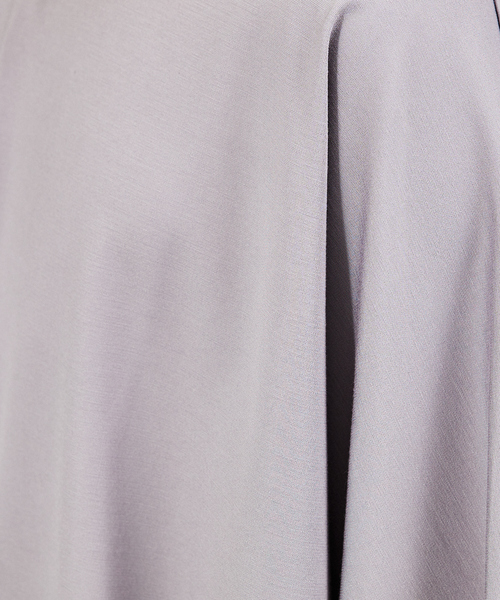 AH ABAHOUSE（エーエイチアバハウス）の「【AH ABAHOUSE】ドルマンスリーブ / ポンチ カットソー（Tシャツ/カットソー・メンズ・ホワイト/ダークグリーン/グレー/ブラック/ラベンダー・フリー）」の14枚目の写真
