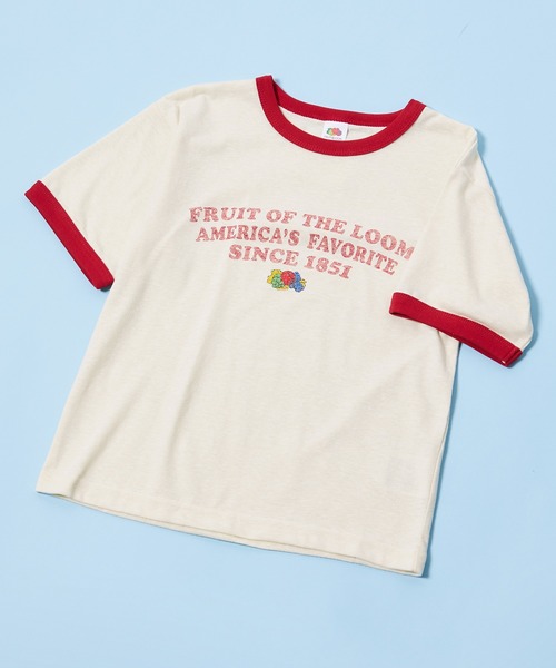 リンガープリントTEE（Tシャツ/カットソー）｜FRUIT OF THE LOOM
