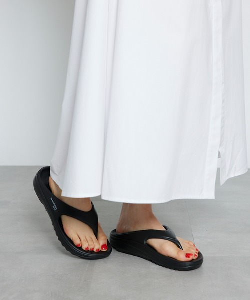 MEI（メイ）の「【MEI】トングサンダル ビーチサンダル（サンダル・メンズ・ブラック/ホワイト/カーキ/グレー・28cm/27cm/26cm/24cm/23cm/22cm）」の6枚目の写真