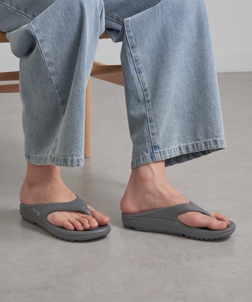 MEI（メイ）の「【MEI】トングサンダル ビーチサンダル（サンダル・メンズ・ブラック/ホワイト/カーキ/グレー・28cm/27cm/26cm/24cm/23cm/22cm）」の20枚目の写真