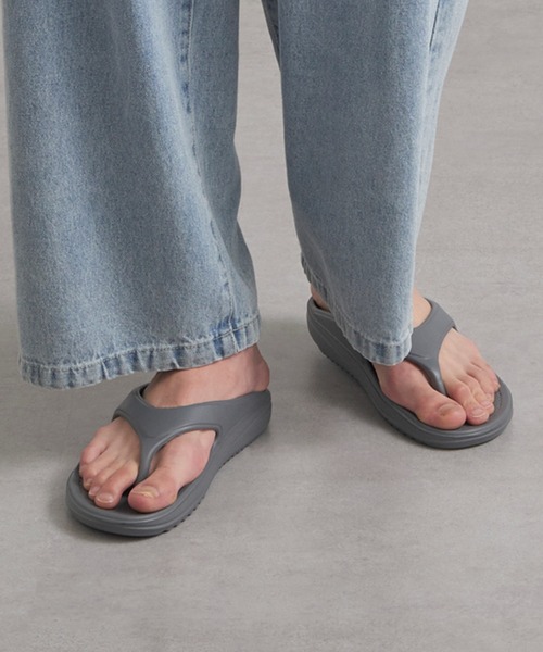 MEI（メイ）の「【MEI】トングサンダル ビーチサンダル（サンダル・メンズ・ブラック/ホワイト/カーキ/グレー・28cm/27cm/26cm/24cm/23cm/22cm）」の18枚目の写真