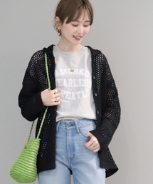 radyニットポンチョ フリンジニットポンチョ ミルクティーベージュ | ファッション