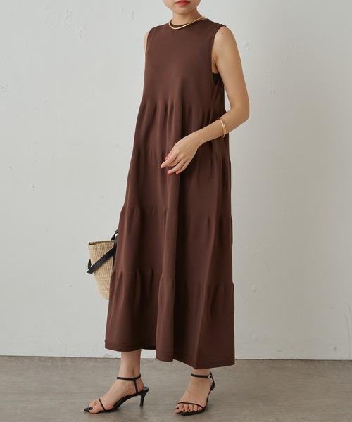 Loungedress - Loungedress ラウンジドレス ロングカーディガン ワンピース ニット LOUNGEDRESS（ラウンジドレス）の「マキシニットワンピース