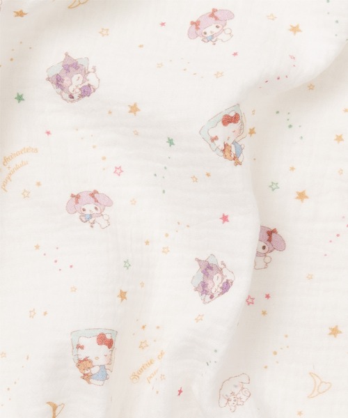 panpantutu(パンパンチュチュ)の「【サンリオキャラクターズ】ガーゼおくるみ4点セット(おくるみ・キッズ・クリーム・FREE)」の12枚目の写真