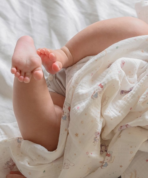 panpantutu(パンパンチュチュ)の「【サンリオキャラクターズ】ガーゼおくるみ4点セット(おくるみ・キッズ・クリーム・FREE)」の16枚目の写真