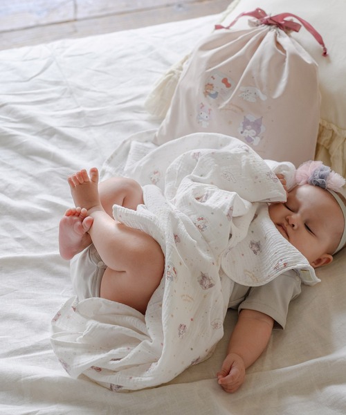 panpantutu(パンパンチュチュ)の「【サンリオキャラクターズ】ガーゼおくるみ4点セット(おくるみ・キッズ・クリーム・FREE)」の17枚目の写真